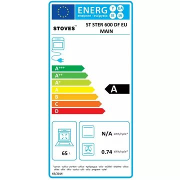Cuisinière gaz							STOVES				STERLING 60 DFT NOIR