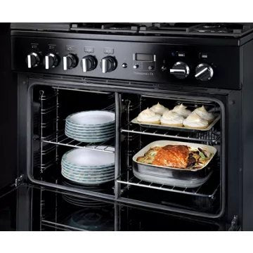 Piano de cuisson gaz							FALCON				PROFESSIONAL +FXP 90 Mixte NOIR BRILLANT