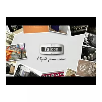 Piano de cuisson gaz							FALCON				PROFESSIONAL +FXP 90 Mixte NOIR BRILLANT